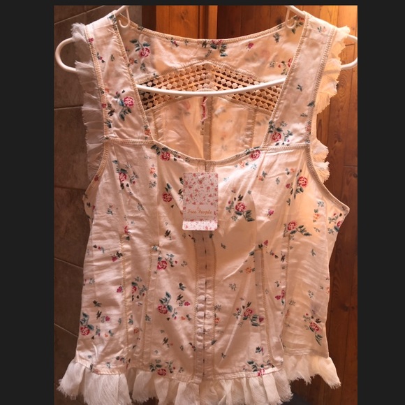 Free people floral top - Picture 1 of 6